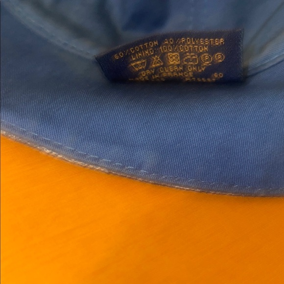 Authentic Louis Vuitton Blue Monogram Bucket Hat with Receipt - Picture 7 of 8